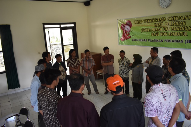 bbpplembang diklat pascapanenPHP cabaibawang