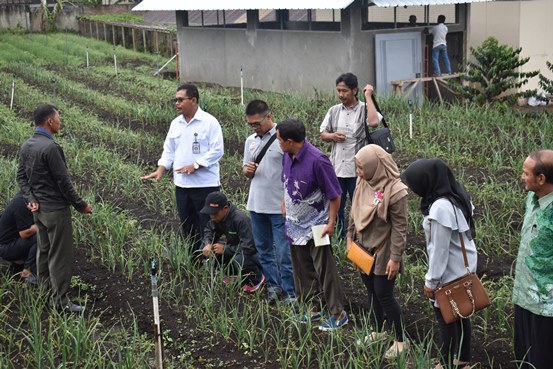 bbpplembang kunjungan dinaspertanian semarang