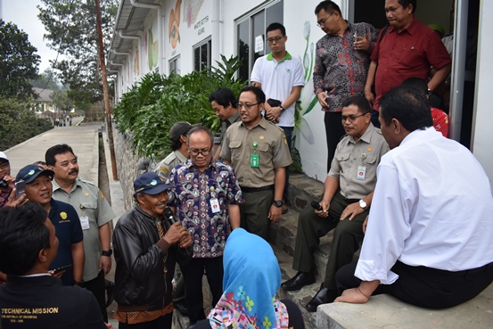 bbpplembang kunjungan mentan